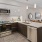 a kitchen with stainless steel appliances
